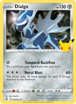 Dialga, Celebrations 20