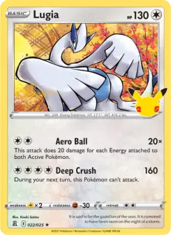 Lugia, Celebrations 22