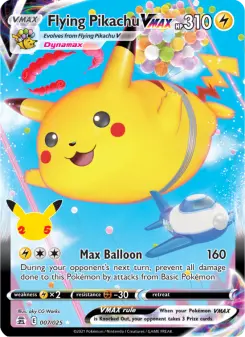 Flying Pikachu VMAX, Celebrations 7