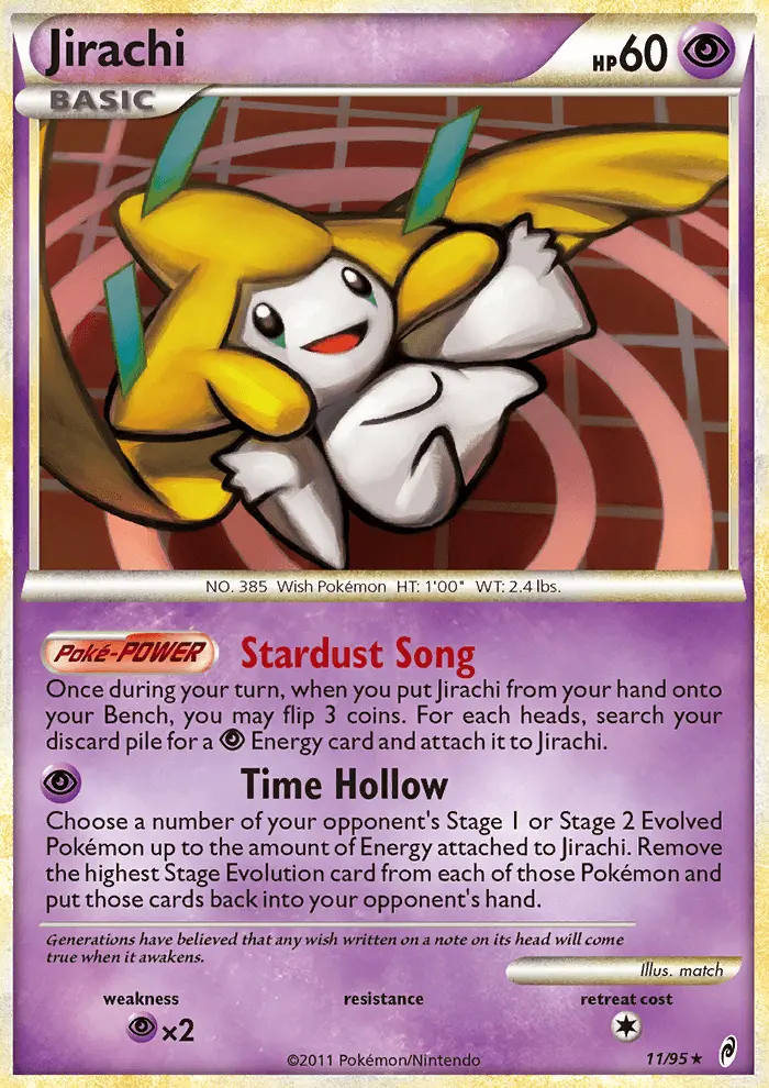 Jirachi, Call of Legends 11