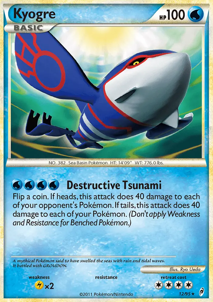 Kyogre, Call of Legends 12