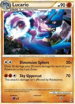 Lucario, L'appel des Légendes 14