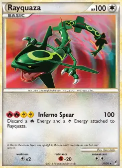 Rayquaza, L'appel des Légendes 20