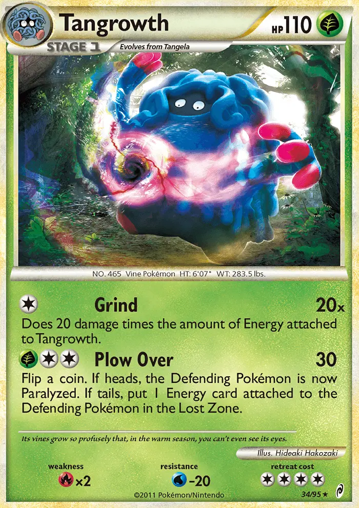Tangrowth, Call of Legends 34