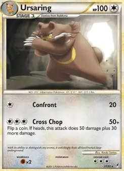 Ursaring, L'appel des Légendes 37