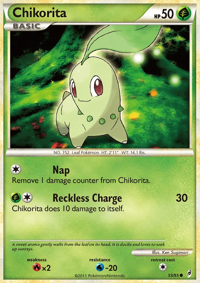 Chikorita, Call of Legends 53