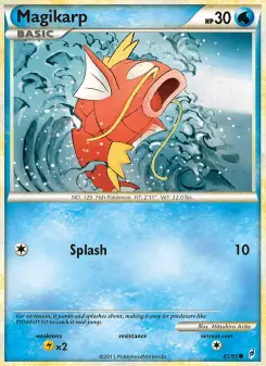 Magicarpe, L'appel des Légendes 61
