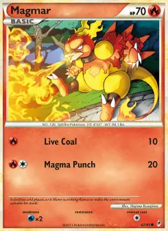 Magmar, L'appel des Légendes 62