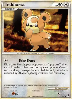 Teddiursa, L'appel des Légendes 73