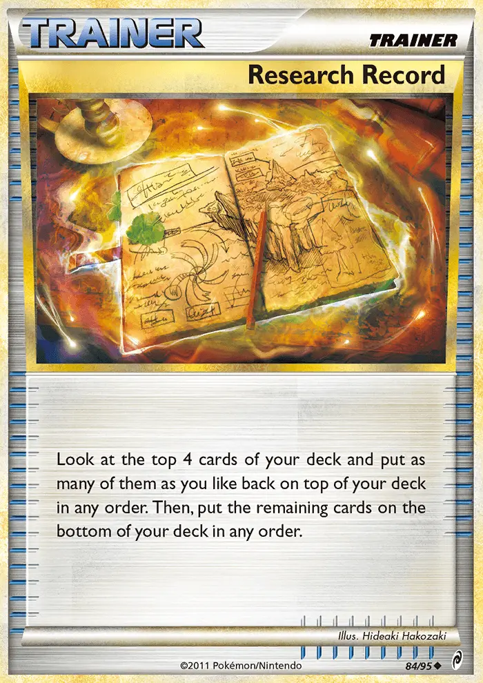 Research Record, Call of Legends 84