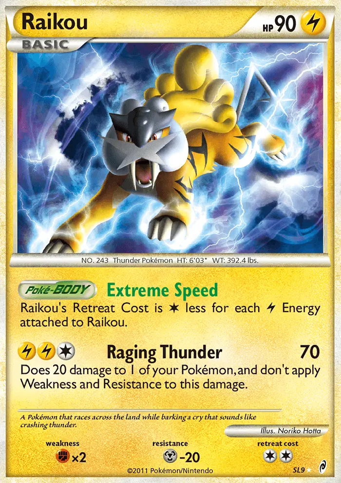 Raikou, Call of Legends SL9