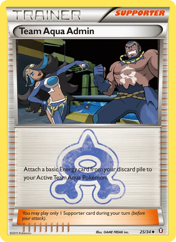 Team Aqua Admin, Double Crisis 25
