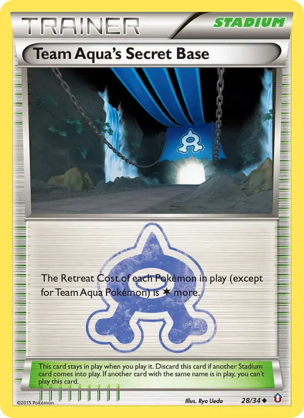 Team Aqua's Secret Base, Double Crisis 28