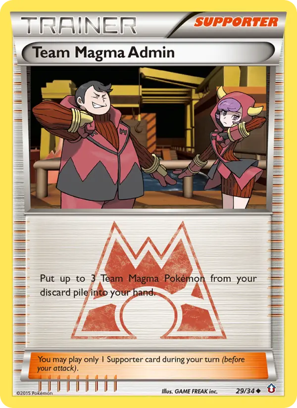 Team Magma Admin, Double Crisis 29