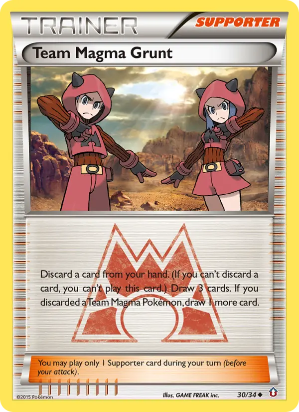 Team Magma Grunt, Double Crisis 30