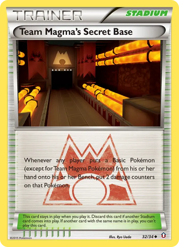 Team Magma's Secret Base, Double Crisis 32