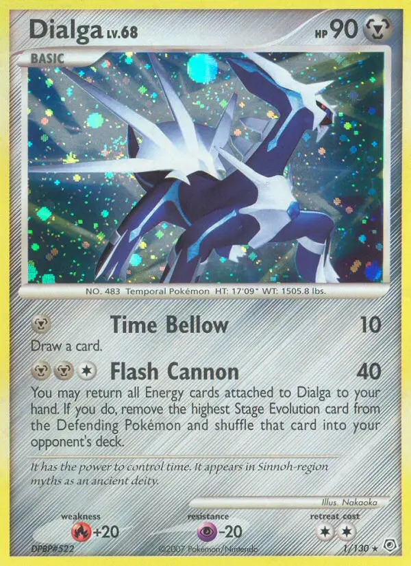 Dialga, Diamond & Pearl 1
