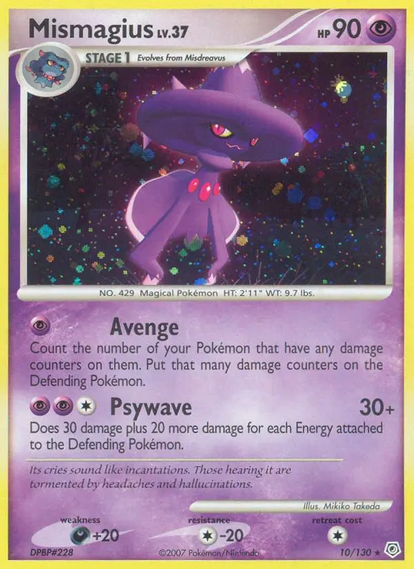 Mismagius, Diamond & Pearl 10