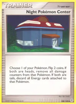 Night Pokémon Center, Diamond & Pearl 108