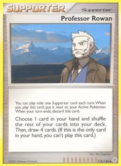 Professor Rowan, Diamond & Pearl 112