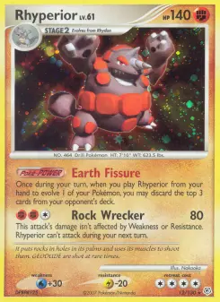 Rhyperior, Diamond & Pearl 12