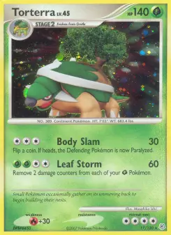 Torterra, Diamond & Pearl 17