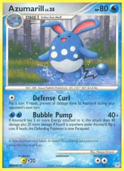 Azumarill, Diamant & Perle 18