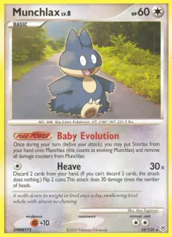 Munchlax, Diamond & Pearl 33