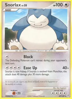 Snorlax, Diamond & Pearl 37