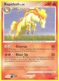 Rapidash, Diamond & Pearl 59