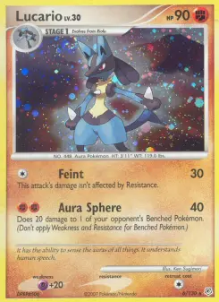 Lucario, Diamond & Pearl 6