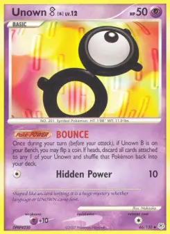 Unown B, Diamond & Pearl 66