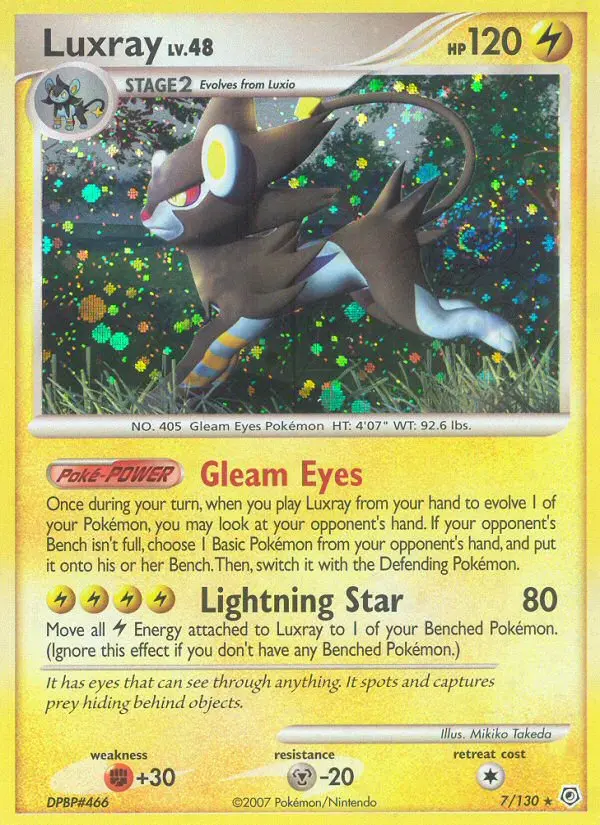 Luxray, Diamond & Pearl 7