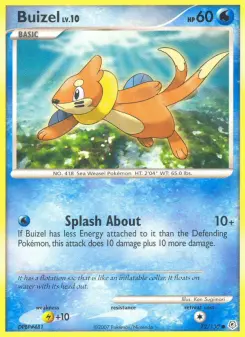 Buizel, Diamond & Pearl 72