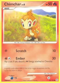 Chimchar, Diamond & Pearl 76