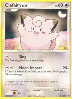 Clefairy, Diamond & Pearl 77