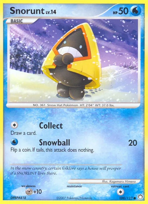 Snorunt, Mysterious Treasures 100