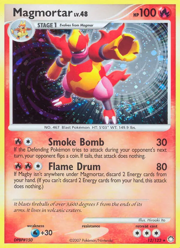 Magmortar, Mysterious Treasures 12