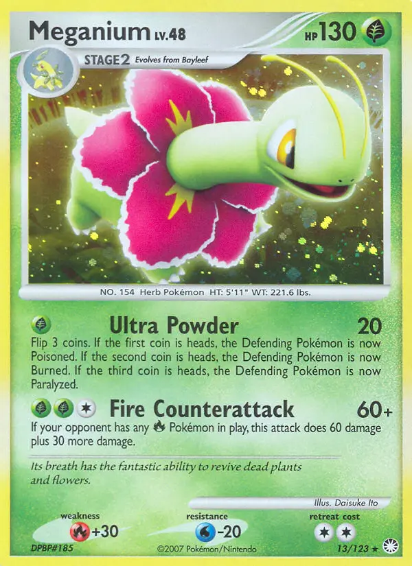 Meganium, Mysterious Treasures 13