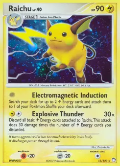 Raichu, Mysterious Treasures 15