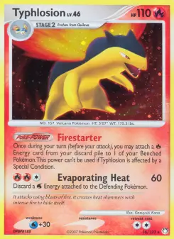 Typhlosion, Mysterious Treasures 16