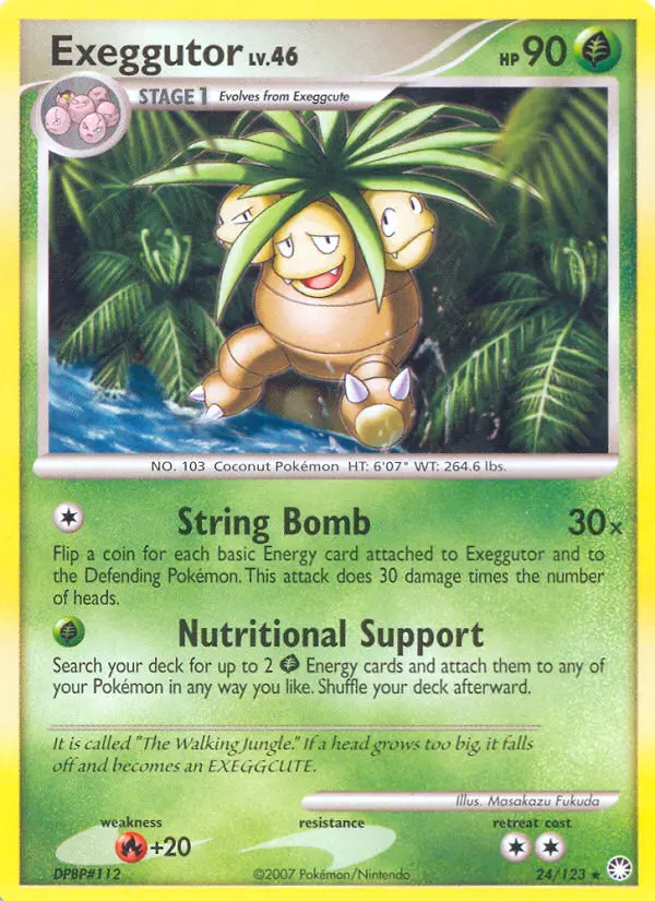 Exeggutor, Mysterious Treasures 24