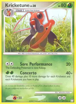Kricketune, Mysterious Treasures 27