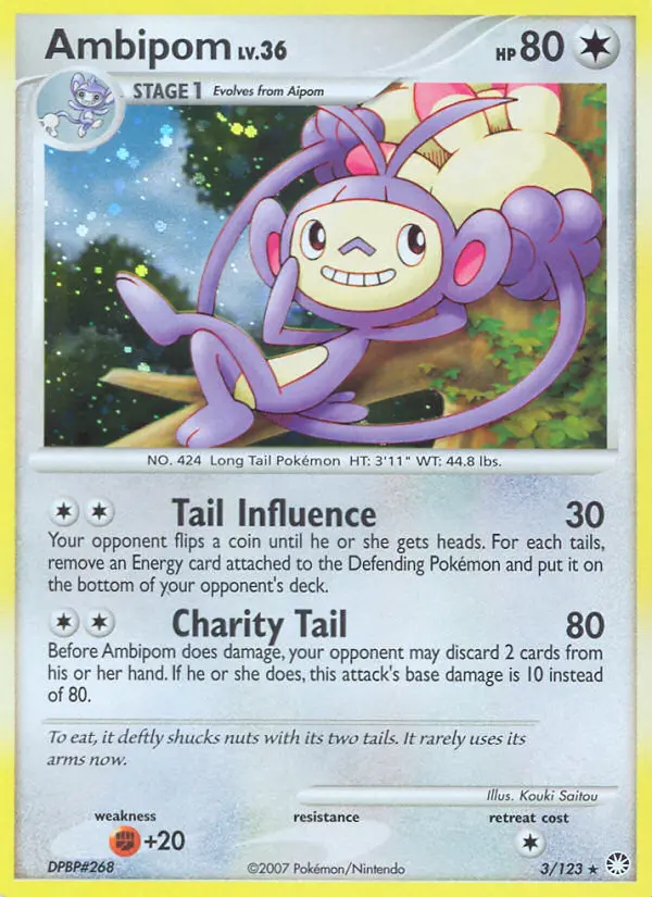 Ambipom, Mysterious Treasures 3