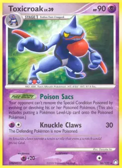 Toxicroak, Mysterious Treasures 36