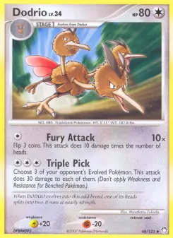 Dodrio, Trésors Mystérieux 46
