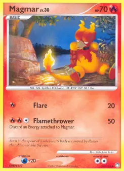 Magmar, Mysterious Treasures 54