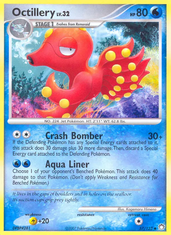 Octillery, Mysterious Treasures 57