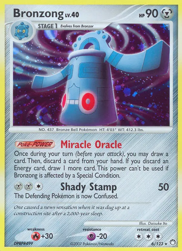 Bronzong, Mysterious Treasures 6