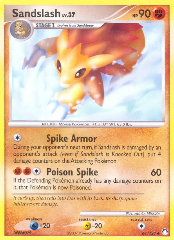 Sandslash, Mysterious Treasures 61